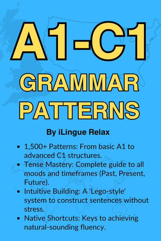 Spanish Grammar Patterns A1-C1 Physical Book