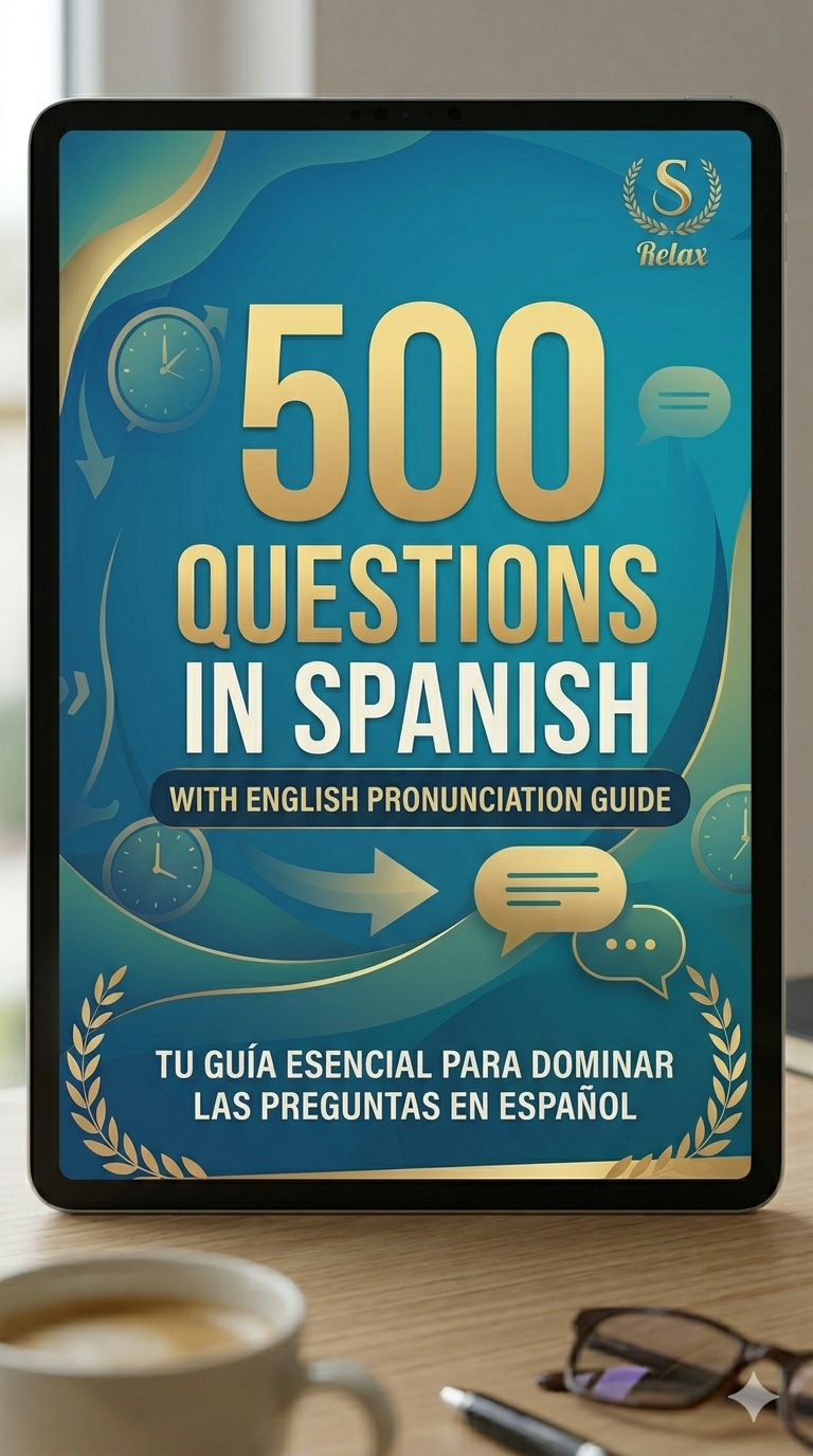 500 Questions in Spanish with English Pronunciation Guide