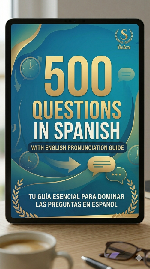 500 Questions in Spanish with English Pronunciation Guide